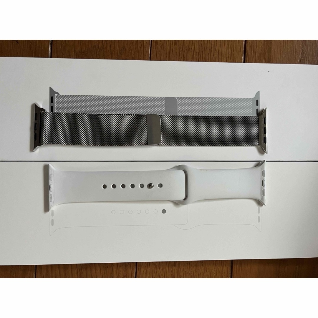 Apple Watch(アップルウォッチ)のApple Watch Series 5 - 44mm ステンレススチールケース メンズの時計(腕時計(デジタル))の商品写真