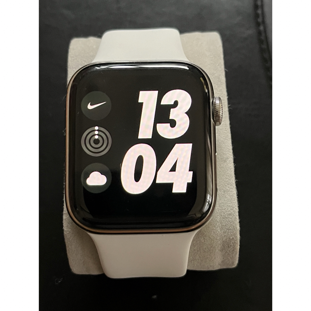 Apple Watch(アップルウォッチ)のApple Watch Series 5 - 44mm ステンレススチールケース メンズの時計(腕時計(デジタル))の商品写真