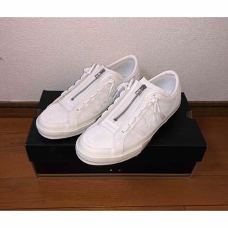 コンバース(CONVERSE)の27.5cm 新品 CONVERSE STAR&BARS CENTERZIP 白(スニーカー)