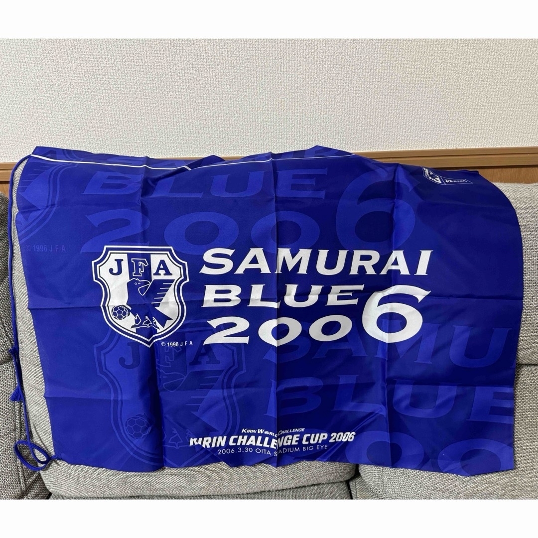 キリン(キリン)の【SAMURAI BLUE 2006】4組セット スポーツ/アウトドアのサッカー/フットサル(記念品/関連グッズ)の商品写真