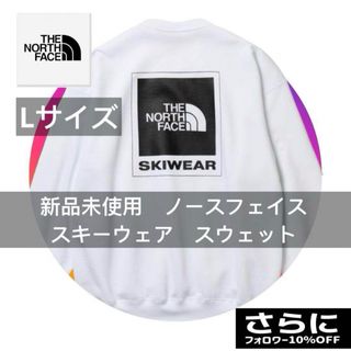 ザノースフェイス(THE NORTH FACE)の新品未入荷-ザノースフェイスskiwearスキーウェアクルー　スウェット　起毛(スウェット)