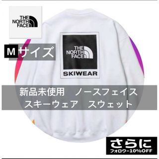 ザノースフェイス(THE NORTH FACE)の新品未入荷-ザノースフェイスskiwearスキーウェアクルー　スウェット　起毛(スウェット)