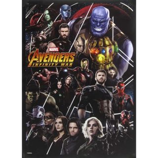 【新品】アベンジャーズ   インフィニティ・ウォー　ビジュアルアートポスター(外国映画)