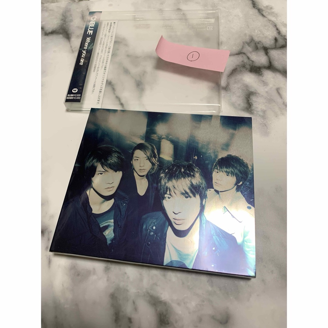 CNBLUE(シーエヌブルー)のWhere you are （初回限定盤）①  CNBLUE エンタメ/ホビーのCD(K-POP/アジア)の商品写真