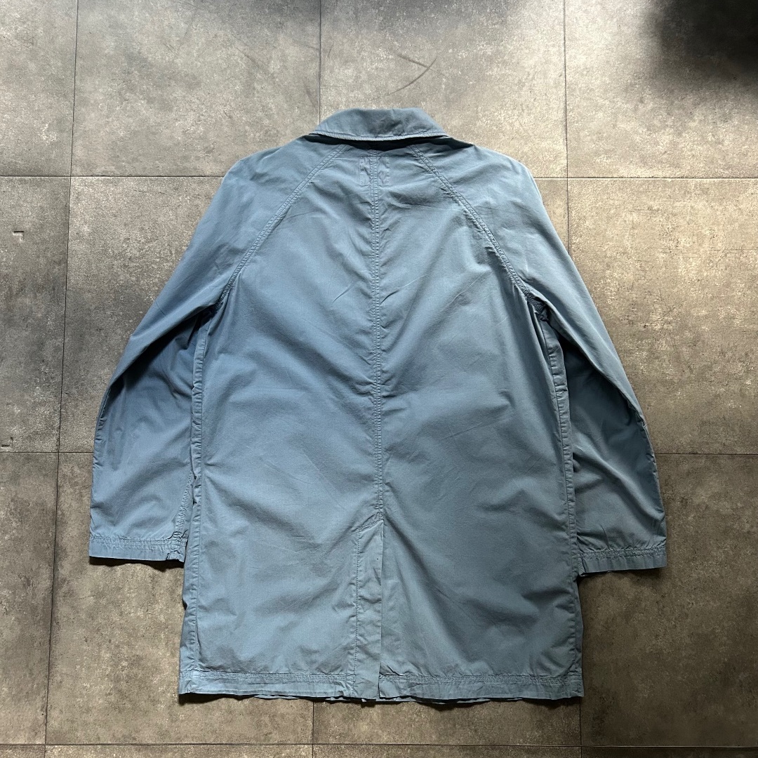 GAP(ギャップ)の00s oldGAP オールドギャップ コットンコート 水色 L メンズのジャケット/アウター(ステンカラーコート)の商品写真