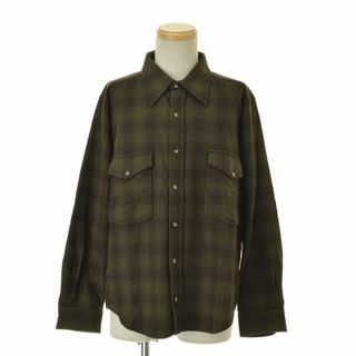 ペンドルトン(PENDLETON)の【PENDLETON】オンブレチェックウール長袖シャツ(シャツ)