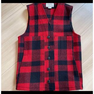 フィルソン(FILSON)のフィルソン  Mackinaw Wool Vest Red (ベスト)