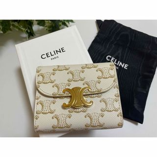 celine セリーヌ　トリオンフ金具　チェーン　ニット　ベスト　金ボタン　ジレ