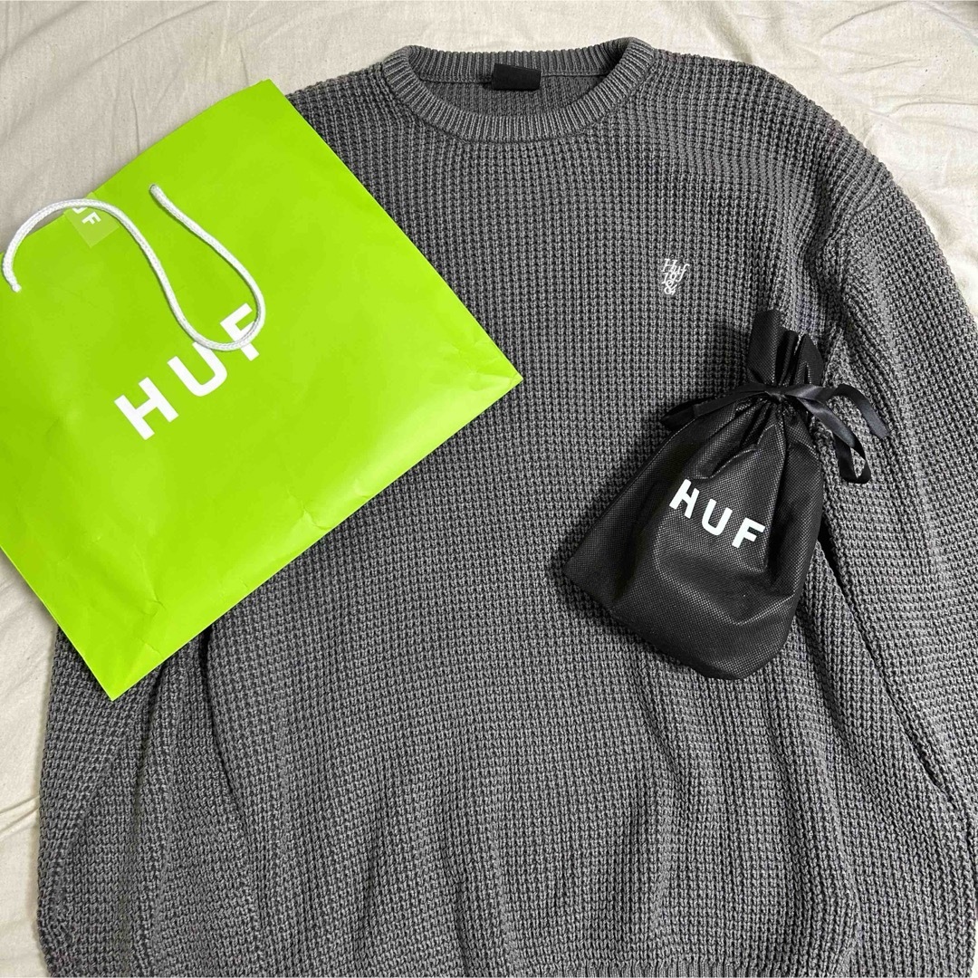 HUF(ハフ)のHUF ワッフルニット メンズのトップス(ニット/セーター)の商品写真