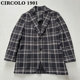 CIRCOLO 1901 - 【未使用級】定価7万 CIRCOLO チルコロ ジャージー テーラードジャケット