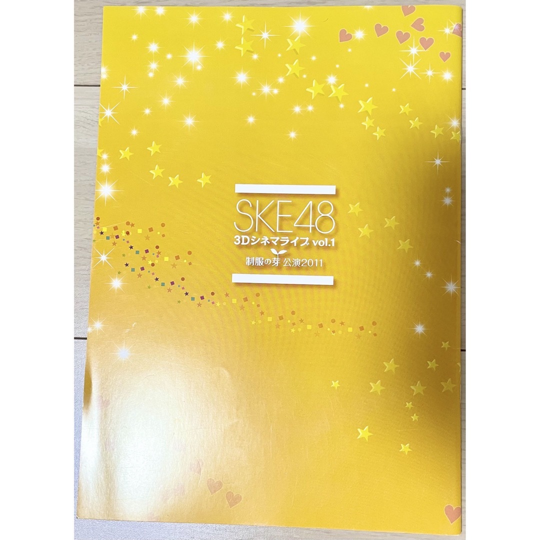 SKE48(エスケーイーフォーティーエイト)のSKE48 制服の芽公演2011 3Dシネマライブvol.1 エンタメ/ホビーのタレントグッズ(アイドルグッズ)の商品写真