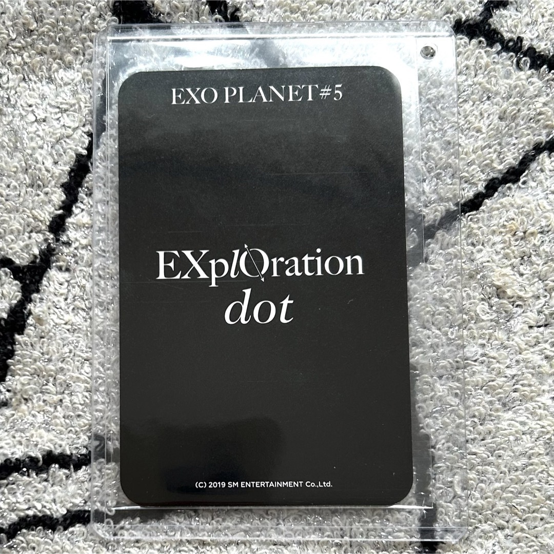 EXO(エクソ)のEXO   EXplOration  チケットホルダー　トレカ　チャニョル エンタメ/ホビーのタレントグッズ(アイドルグッズ)の商品写真