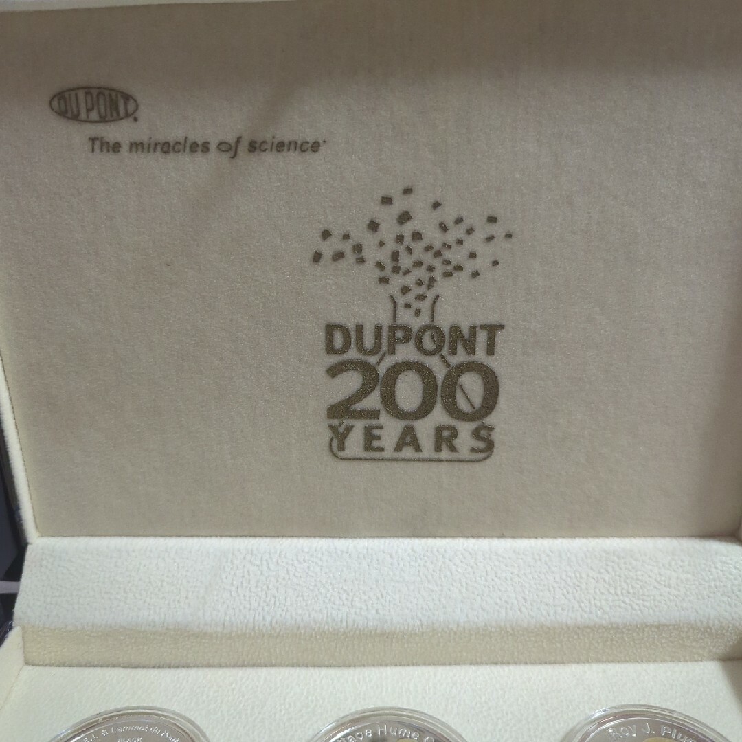 DUPONT 200YEARS 記念 メダル コイン 6枚セット シルバー 純銀