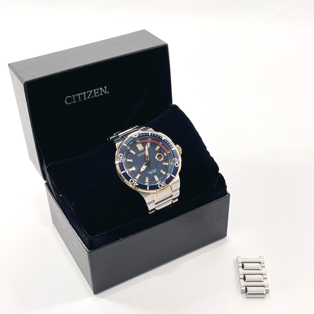 CITIZEN - シチズン 腕時計 エコドライブ aw1424-62l シルバーの通販