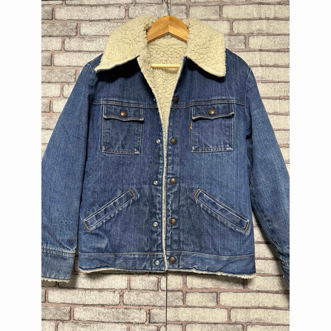 Levi's(リーバイス)の古着 Levis デニムボアジャケット メンズのジャケット/アウター(Gジャン/デニムジャケット)の商品写真