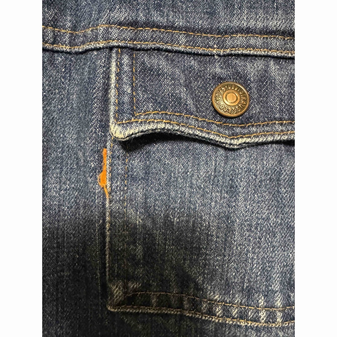 Levi's(リーバイス)の古着 Levis デニムボアジャケット メンズのジャケット/アウター(Gジャン/デニムジャケット)の商品写真