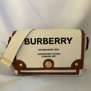 バーバリー(BURBERRY)の<極美品>バーバリー　Burberry ホースフェリー　プリント(ショルダーバッグ)