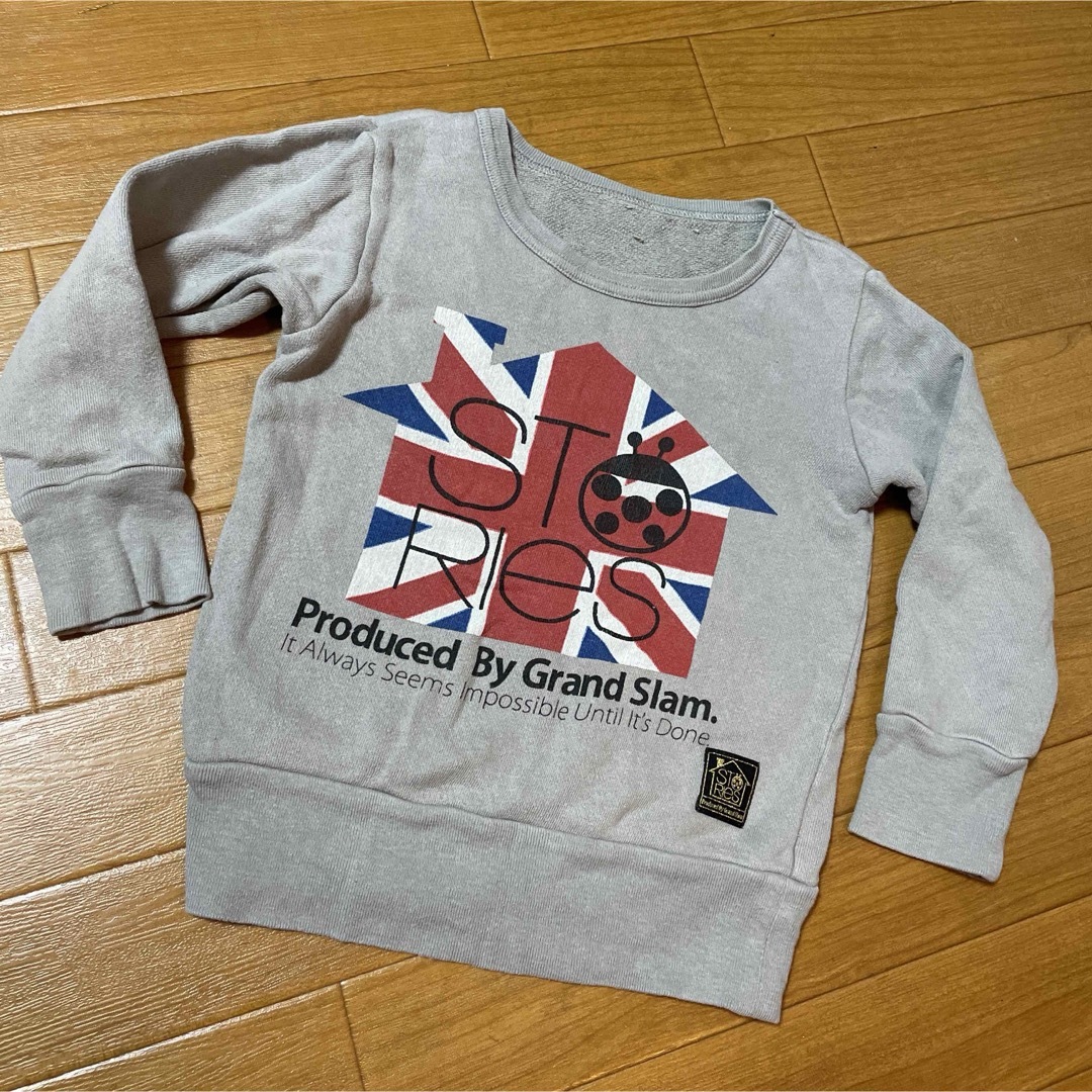 GrandGround(グラグラ)のトレーナー　ストーリーズ100 キッズ/ベビー/マタニティのキッズ服男の子用(90cm~)(Tシャツ/カットソー)の商品写真