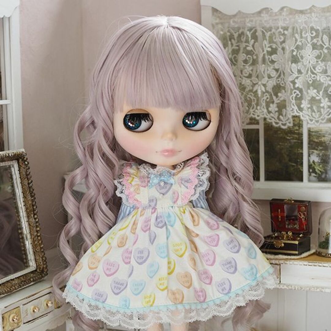 ネオブライス ウィッグ  スパイラルロング RS 10インチ Blythe ハンドメイドのぬいぐるみ/人形(人形)の商品写真