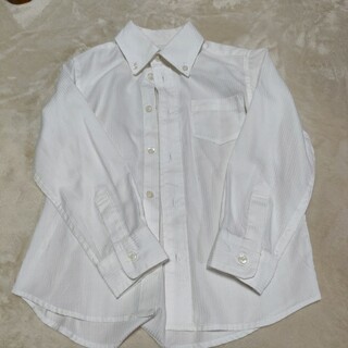 白いシャツ　110サイズ(ブラウス)