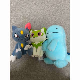 ポケモン(ポケモン)のニューラ　ニャオハ　ヌオー　ポケットモンスター　もふぐっとぬいぐるみ(ぬいぐるみ)