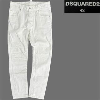 【値下げ対応可能‼️】 DSQUARED2  ホワイトデニム  極美品 サイズ42
