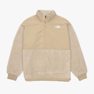 ザノースフェイス(THE NORTH FACE)のPlatte Sherpa 1/4 Zip ベージュ　フリース　ノースフェイス(ブルゾン)