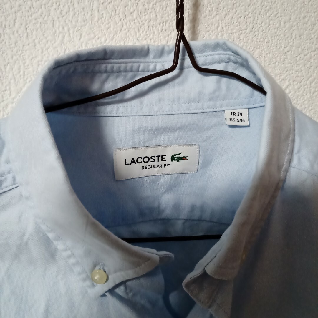 LACOSTE(ラコステ)のLACOSTE　ブルー　カッターシャツ メンズのトップス(シャツ)の商品写真