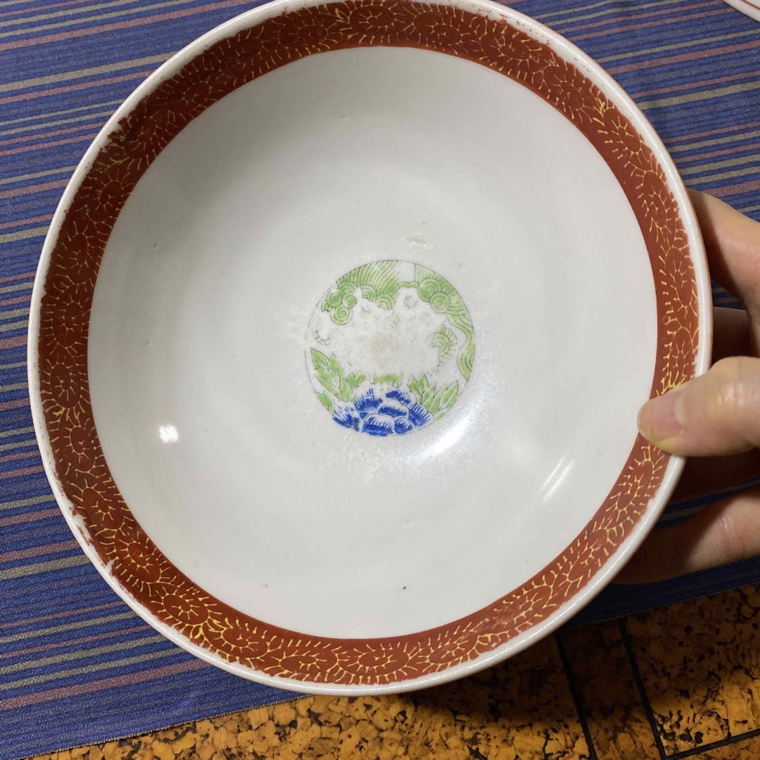 惣山陶園 大清乾隆年製 中華皿 ラーメン皿の通販 by ちゃまめ's 惣山陶園 大清乾隆年製 中華皿 ラーメン皿の通販 by ちゃまめ's