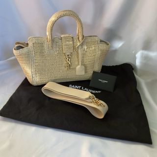 サンローラン(Saint Laurent)の<極美品> サンローラン　BABY CABAS 2wayハンドバッグ(ハンドバッグ)