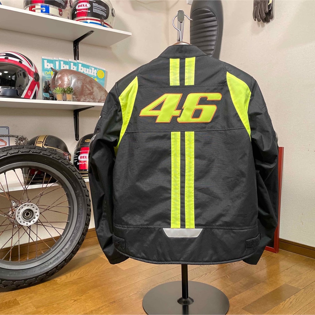 DANESE(ダネーゼ)の☆DAINESE ダイネーゼ VR46 ナイロンジャケット ブラック/50 自動車/バイクのバイク(装備/装具)の商品写真