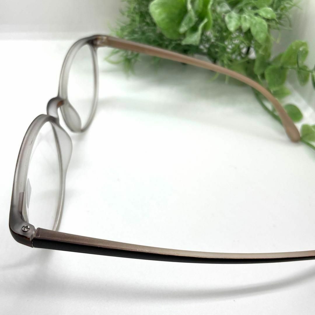近視メガネ　モカ　-2.0　度入り　度あり　近眼　おしゃれ　眼鏡 レディースのファッション小物(サングラス/メガネ)の商品写真