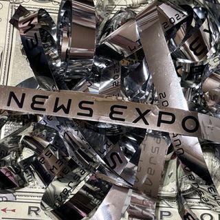 NEWS EXPO 銀テープ(アイドルグッズ)