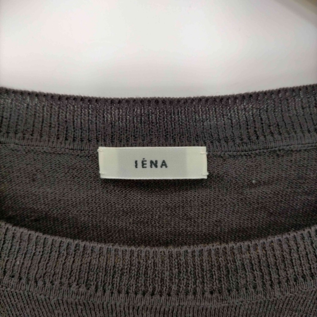 IENA(イエナ)のIENA(イエナ) 22SS コットン麻クルーネックプルオーバー レディース レディースのトップス(トレーナー/スウェット)の商品写真