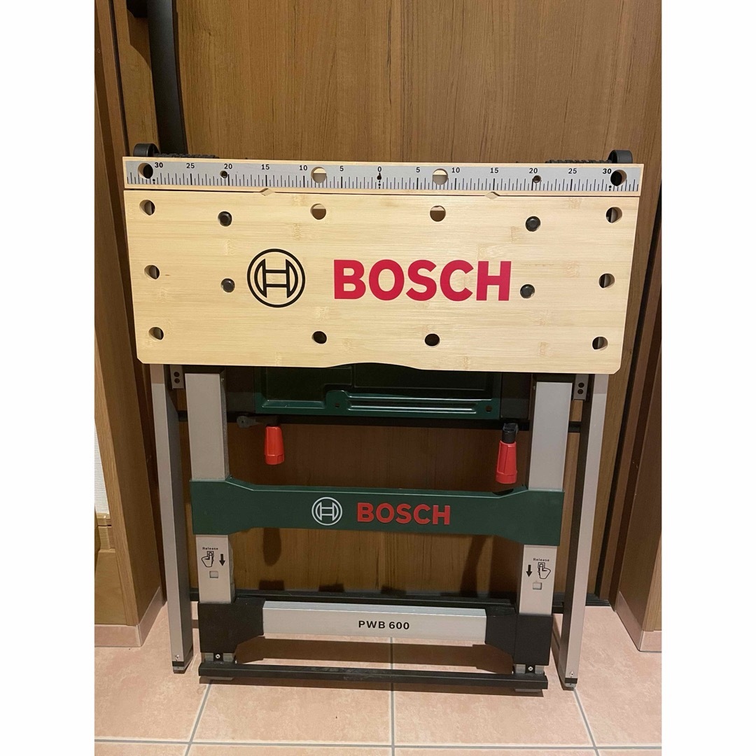 美品　BOSCH｜ボッシュ ワークベンチ PWB600 作業台　DIY | フリマアプリ ラクマ