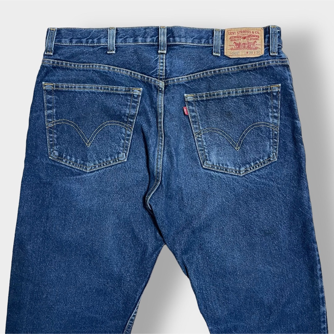 Levi's(リーバイス)のLEVI'S 505 デニム ジーンズ W38 メキシコ製 濃紺 リーバイス メンズのパンツ(デニム/ジーンズ)の商品写真