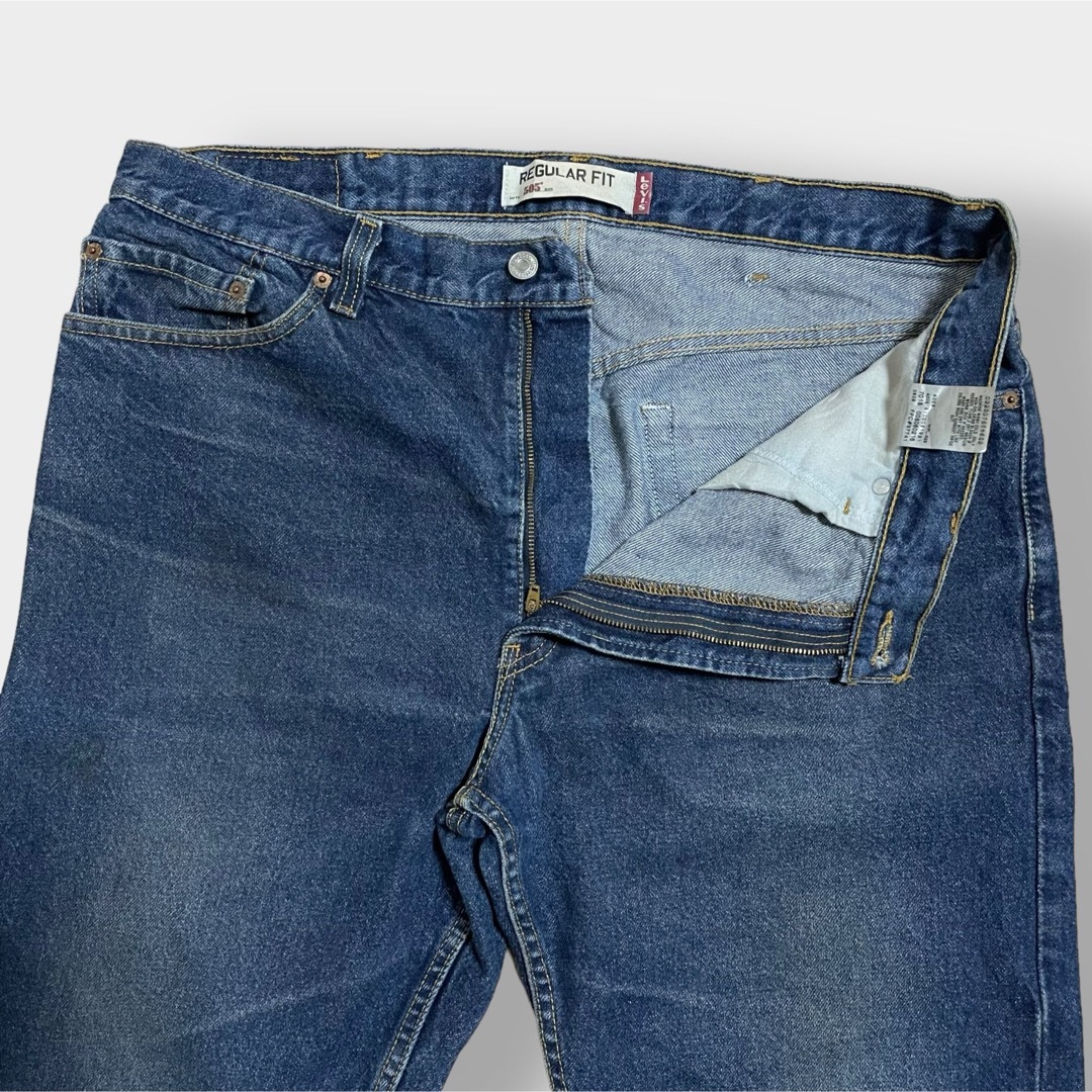 Levi's(リーバイス)のLEVI'S 505 デニム ジーンズ W38 メキシコ製 濃紺 リーバイス メンズのパンツ(デニム/ジーンズ)の商品写真