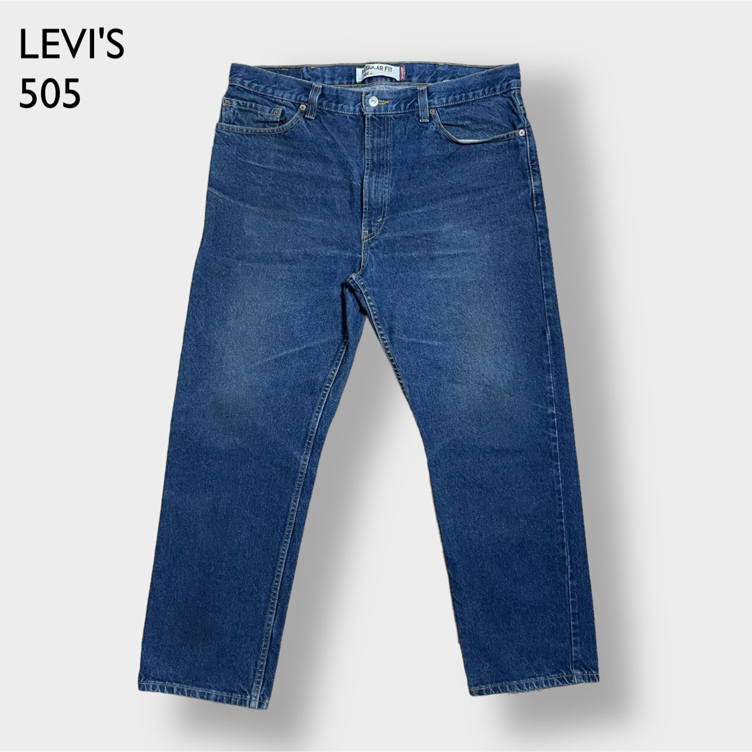 Levi's(リーバイス)のLEVI'S 505 デニム ジーンズ W38 メキシコ製 濃紺 リーバイス メンズのパンツ(デニム/ジーンズ)の商品写真