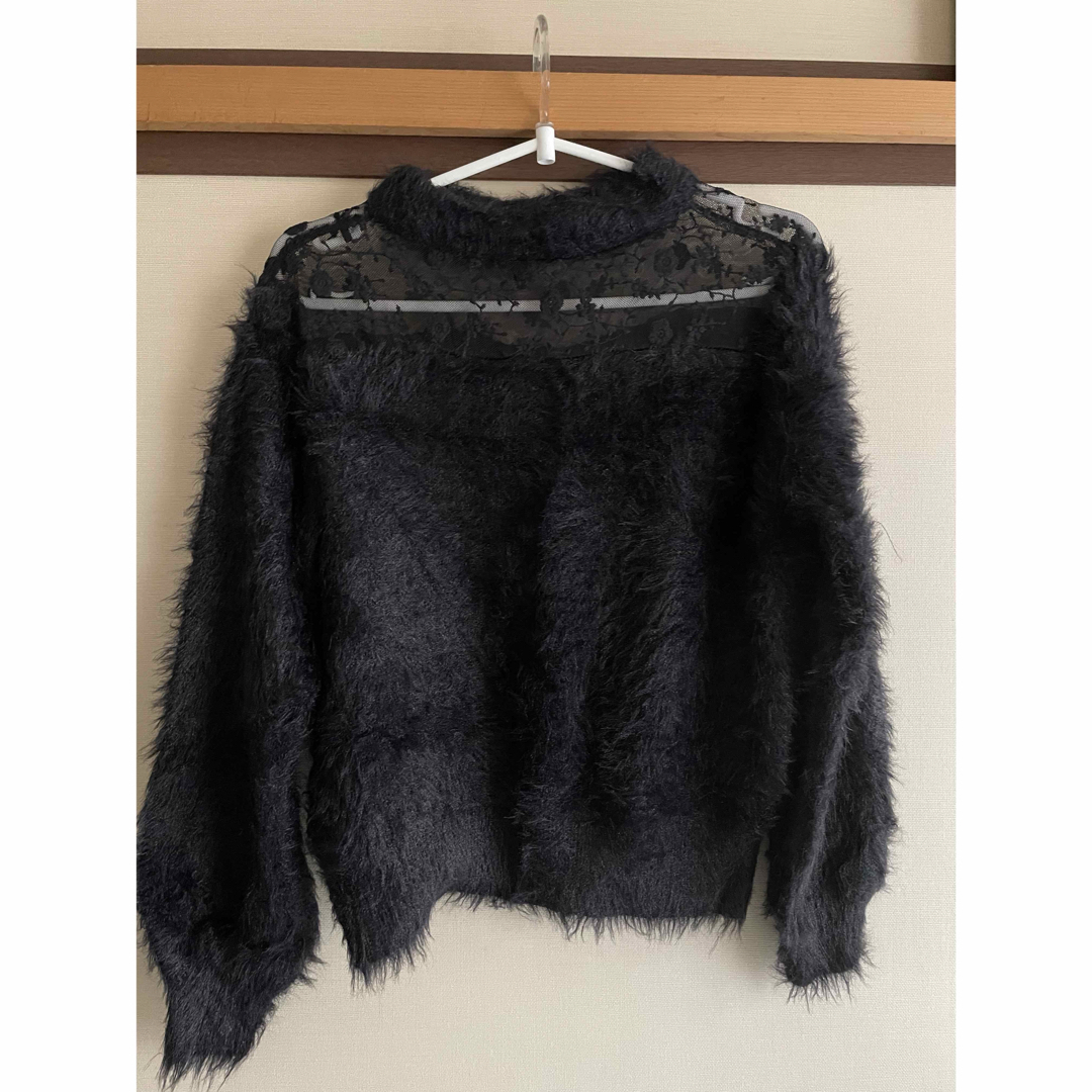 INGNI(イング)のセーター(黒) レディースのトップス(ニット/セーター)の商品写真