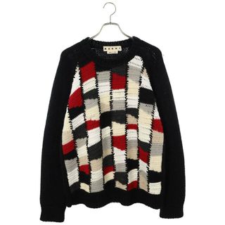 マルニ(Marni)のマルニ  21AW  GCMG0225Q0 カラーブロックニット メンズ 50(ニット/セーター)