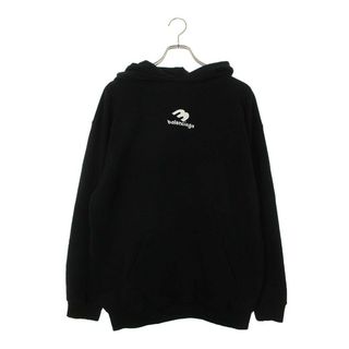 バレンシアガ(Balenciaga)のバレンシアガ  22AW  570811 TNVH2 フロントロゴプルオーバーパーカー メンズ M(パーカー)