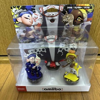 ニンテンドースイッチ(Nintendo Switch)のスプラトゥーン3 amiibo フウカ マンタロー ウツホ すりみ連合(ゲームキャラクター)