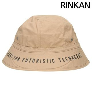 ヒューマンメイド(HUMAN MADE)のヒューマンメイド  RIP-STOP ROUND BUCKET HAT ロゴプリントハット メンズ L(ハット)