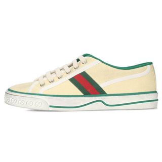 グッチ(Gucci)のグッチ  606111 キャンバスローカットスニーカー メンズ 7(スニーカー)