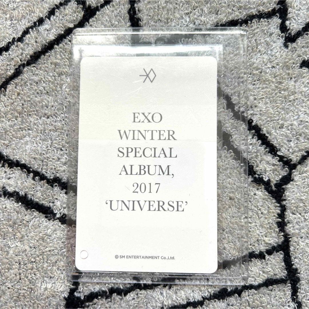 EXO(エクソ)のEXO UNIVERSE マグカップ トレカ　チャニョル エンタメ/ホビーのタレントグッズ(アイドルグッズ)の商品写真