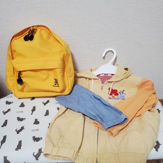 ミキハウス(mikihouse)のミキハウス　上着110　リュック　セット　❀(ジャケット/上着)