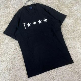 トミー(TOMMY)のTOMMY トミー (M) プリント Tシャツ ブラック 半袖 レディース(Tシャツ(半袖/袖なし))