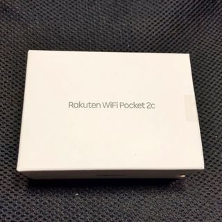 ゼットティーイー(ZTE)のRakuten WiFi Pocket 2C ZR03M ホワイト(PC周辺機器)