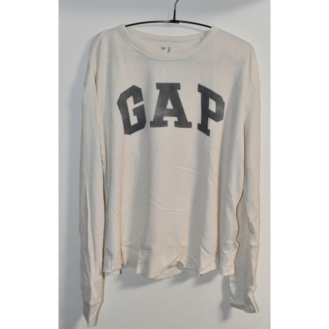 GAP(ギャップ)のGAP ワッフル柄のロングTシャツ メンズのトップス(Tシャツ/カットソー(七分/長袖))の商品写真