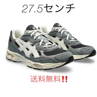 アシックス(asics)のAsics Gel-NYC Graphite Grey/Smoke Grey (スニーカー)